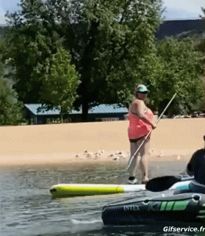 Gamelle - Fail 02 Paddle Sports Humour - Fun 