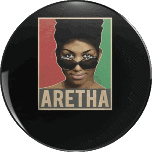 Logo Aretha Franklin Funk & Disco Musica Multimedia 