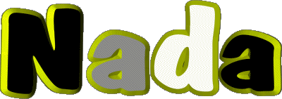 Nada N WEIBLICH - Maghreb Muslim Vorname 