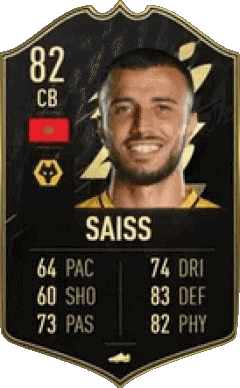 Romain Saïss Marruecos F I F A - Jugadores  cartas Vídeo Juegos Multimedia 