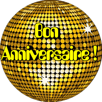 013 Sfondo trasparente Abstrait - Géométrique Bon Anniversaire Francese Messagi 