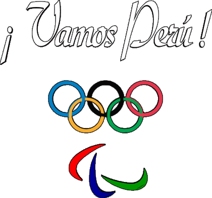 Juegos Olímpicos Vamos Perú Spagnolo Messagi 