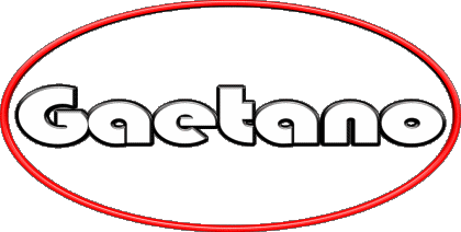 Gaetano G MASCULINE - Italy First Names 