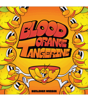 Blood orange Tangerine-Blood orange Tangerine Gnarly Barley USA Cervezas Bebidas 