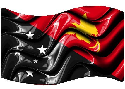 Rectangle Papua New Guinea Oceania Flags 