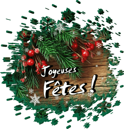 Serie 06 Joyeuses Fêtes (Noël) French Messages 