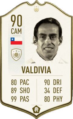Jorge Valdivia Chile F I F A - Giocatori carte Videogiochi Multimedia 