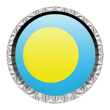 Rotondo - Anelli Palau Oceania Bandiere 