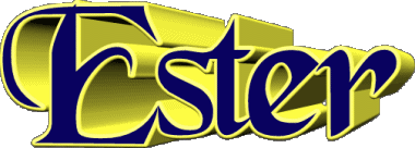 Ester E FEMININE - France First Names 