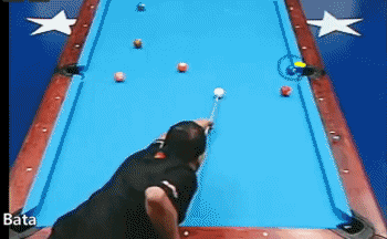 Bata-Bata Best Off Shot Pool Table Sports Humor -  Fun 