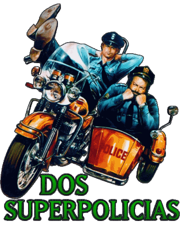 Logo Espagnol Deux Supers-Flics Cinéma International Multi Média 