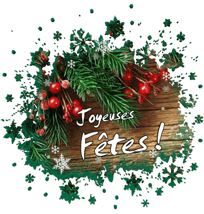 Serie 06 Joyeuses Fêtes (Noël) Französisch Nachrichten 