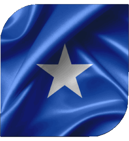 Plaza Somalia África Banderas 