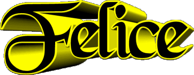 Felice F MASCULINE - Italy First Names 