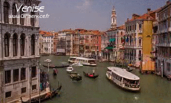 Italie - Venise Lieux -  TimeLapse Humour - Fun 
