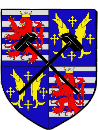 Blasón-Blasón HAYANGE 57 Departamentos - Ciudades Francia Banderas 