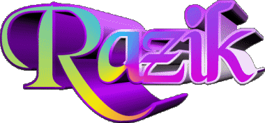 Razik R MASCULINO - Magreb Musulmán Nombre 