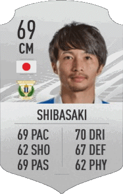 Gaku Shibasaki Japan F I F A - Karten Spieler Videospiele Multimedia 