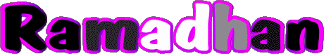 Ramadhan R MANN - Maghreb Muslim Vorname 