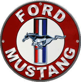 Logo Ford Mustang Coche Transporte 