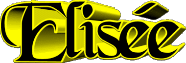 Elisée E FEMININ - France Prénoms 