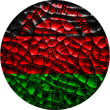 Rond Malawi Afrique Drapeaux 