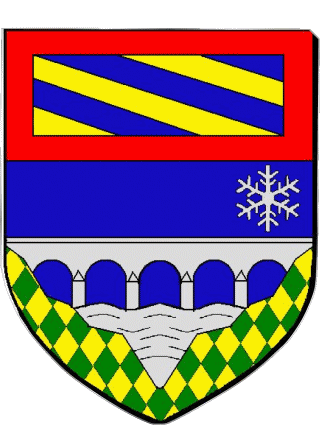 Blason-Blason ETANG SUR ARROUX 71 Départements - Villes France Drapeaux 