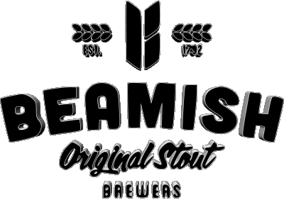 Logo-Logo Beamish Irland Bier Getränke 
