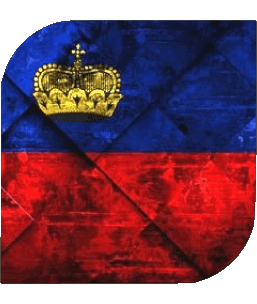 Carré Liechtenstein Europe Drapeaux 
