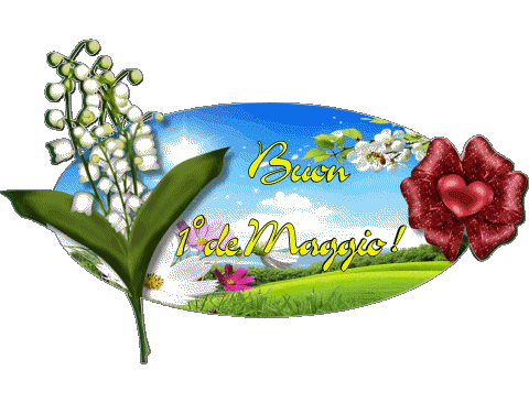 Buon 1° de Maggio Italiano Messagi 