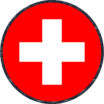 Rond Suisse Europe Drapeaux 