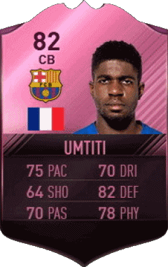 Samuel Umtiti France F I F A - Card Players Video Games Multi Media 