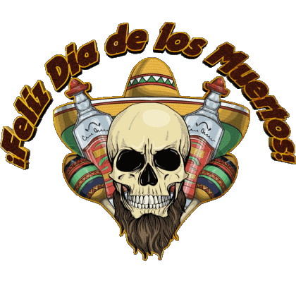 04 Feliz Dia de los Muertos Spagnolo Messagi 