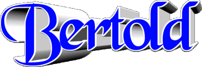 Bertold B MASCULINE - German First Names 