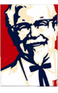 1997-1997 KFC Fast Food - Ristorante - Pizza Cibo 