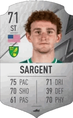Josh Sargent U S A F I F A - Karten Spieler Videospiele Multimedia 
