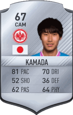 Daichi Kamada Japan F I F A - Karten Spieler Videospiele Multimedia 