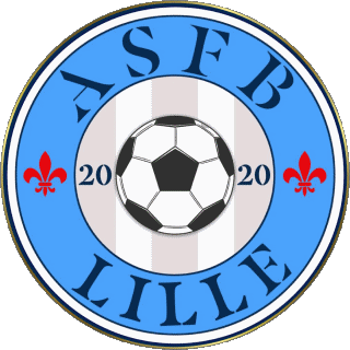 ASFB Lille 59 - Nord Hauts-de-France FootBall Club France Logo Sports 