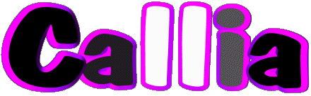 Callia C WEIBLICH - Frankreich Vorname 
