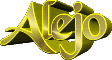 Alejo A MASCHIO - Spagna Nome 