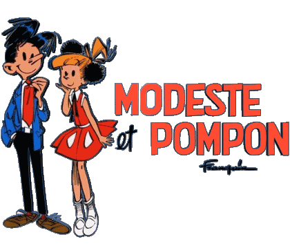 Modeste et Pompom Tira Cómica Multimedia 
