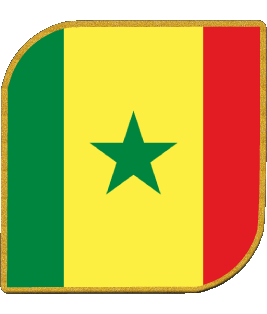 Platz Senegal Afrika Fahnen 