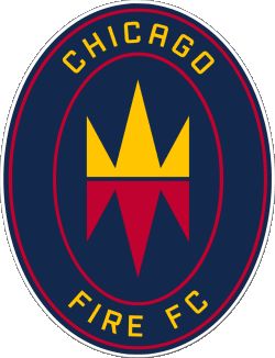 Chicago Fire FC U.S.A - M L S Calcio Club America Logo Sportivo 