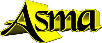 Asma A FEMMINILE - Maghreb Musulmano Nome 