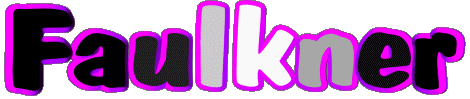 Faulkner F MASCHIO - UK - USA - IRL - AUS - NZ Nome 