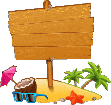 22 Fondo transparente Bonnes Vacances Francés Mensajes 