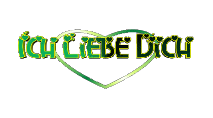 Corazón Ich Liebe Dich Alemán Mensajes 