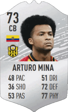 Arturo Mina Ecuador F I F A - Card Players Video Games 
