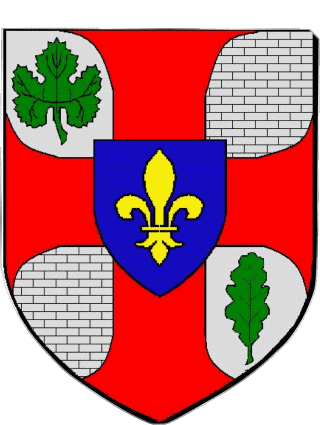 Blasón-Blasón GARCHES 92 Departamentos - Ciudades Francia Banderas 