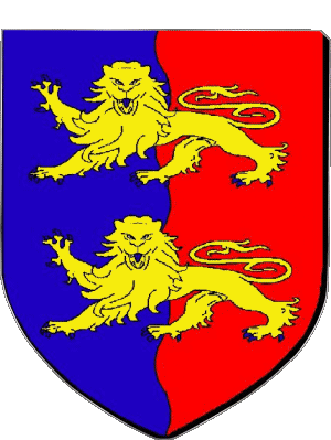 Wappen-Wappen Manche 50 Abteilungen - Städte Frankreich Fahnen 